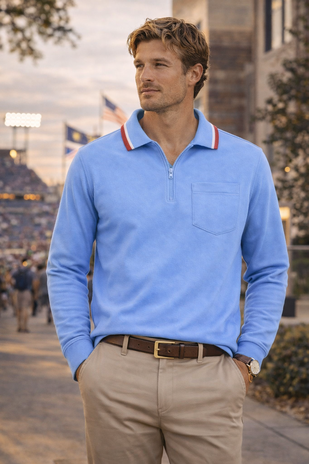 The Grove Hybrid Pullover