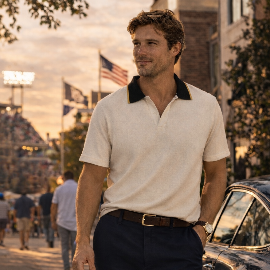 The Grandstand Polo Black / Gold