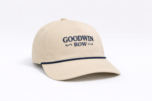 The Grandstand Rope Hat Cream/Navy